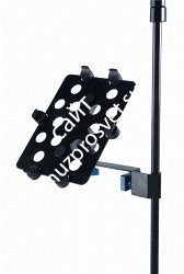 QUIK LOK IPS10 держатель для iPad с креплением на микрофонную или акустическую стойку, цвет черный - фото 69853