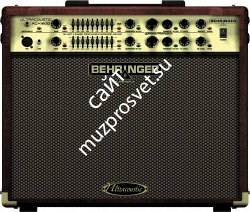 BEHRINGER ACX1800 2-канальный стерео комбо усилитель 180 Вт для акустических инструментов и вокала, громкоговорители 2 х 8' - фото 69936