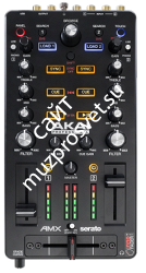 AKAI PRO AMX контроллер микшера Serato DJ, 2 канала, входы Phono/Line - фото 70775