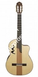 MANUEL RODRIGUEZ B CUT SOL Y SOMBRA классическая гитара с вырезом, топ - массив кедра или ели, корпус - палисандр, преамп - Fish - фото 71886