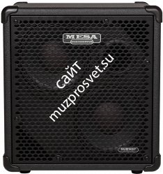 MESA BOOGIE 2X10 SUBWAY компактный ультралёгкий кабинет для бас-гитарных усилителей, 600Вт, 8 Ом, Neodymium Speaker + Вч горн - фото 72770