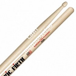 VIC FIRTH AMERICAN CLASSIC® WOOD TIP X5A барабанные палочки, орех, деревянный наконечник, Длина=16 1/2' - фото 73183