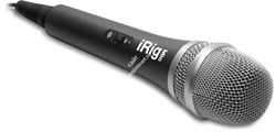 IK MULTIMEDIA iRig Mic ручной микрофон с переключателем громкости для аналогового подключения к iOS и Android устройствам - фото 73244