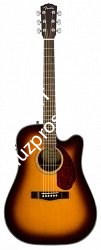 FENDER CD-140SCE SB WC электроакустическая гитара, топ - массив ели, цвет санберст, с кейсом - фото 73407