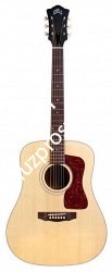 GUILD M-40E Troubadour Concert, Antique Burst электроакустическая гитара, цвет санберст, в комплекте кейс - фото 73651