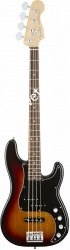 FENDER American Elite Precision Bass®, Ebony Fingerboard, 3-Color Sunburst бас-гитара 4 стр. цвет - 3 цветный санберст, накладк - фото 74396