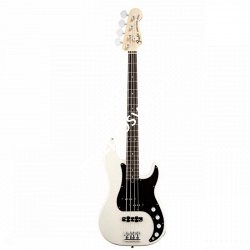 FENDER DLX ACTIVE JAZZ BASS V PF OWT бас-гитара 5 стр. Deluxe Active Jazz Bass V, цвет олимпик уайт, накладка грифа Пао Ферро - фото 74418