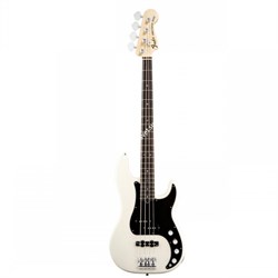 FENDER DLX ACTIVE JAZZ BASS V PF OWT бас-гитара 5 стр. Deluxe Active Jazz Bass V, цвет олимпик уайт, накладка грифа Пао Ферро - фото 74419