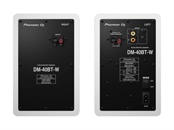 PIONEER DM-40BT-W 4-дюймовые настольные мониторы с поддержкой Bluetooth, цвет белый - фото 75945