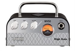 VOX MV50-HG мини усилитель голова для гитары с технологией Nutube, 50 Вт (High Gain) - фото 76004