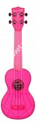 WATERMAN by KALA KA-SWF-PK Укулеле, форма корпуса - сопрано, материал - АБС пластик, цвет - флуоресцентный розовый, чехол - фото 76339