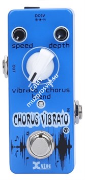 XVIVE V8 Chorus Vibrato напольная гитарная педаль эффектов хорус и вибрато - фото 76363