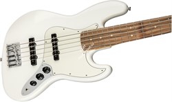 FENDER PLAYER JAZZ BASS V PF PWT Бас-гитара 5-и струнная, цвет белый - фото 76464