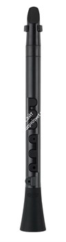NUVO DooD (Black/Black) блок-флейта DooD, материал - пластик, цвет - чёрный, цвет - чёрный, в комплекте - кейс, запасные трости - фото 76493