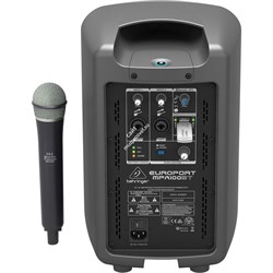 BEHRINGER MPA100BT портативная акустическая система 6' 100 Вт с Bluetooth и беспроводным микрофоном в комплекте - фото 76780
