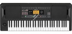 KORG EK-50 синтезатор с автоаккомпаниментом 61 клавиша, полифония 64 голоса, подставка для нот - фото 76899