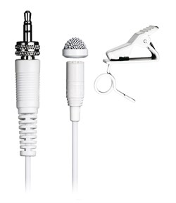 TASCAM TM-10LW петличный микрофон для рекордера DR-10L, цвет белый - фото 77083