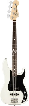 FENDER AMERICAN PERFORMER PRECISION BASS®, RW, ARCTIC WHITE 4-струнная бас-гитара, цвет белый, в комплекте чехол - фото 77370