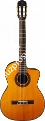 TAKAMINE GC5CE NAT классическая электроакустическая гитара, топ из массива ели, цвет натуральный, нижняя дека и обечайка - махог - фото 77450