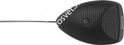 SHURE MX391/O плоский настольный всенаправленный конференц. микрофон с кабелем (3,6м), черный. - фото 77822