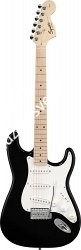 FENDER SQUIER AFFINITY STRATOCASTER MN BLACK электрогитара, цвет чёрный - фото 77884