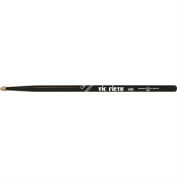 VIC FIRTH AMERICAN CLASSIC® WOOD TIP 5BB барабанные палочки черного цвета, тип 5B с деревянным наконечником, орех, длина 16', ди - фото 78462