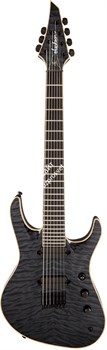 JACKSON USA Signature Chris Broderick Soloist™ HT7, Ebony Fingerboard, Transparent Black with Case Электрогитара, серия Artist S - фото 78712