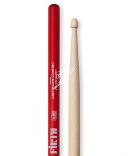 VIC FIRTH AMERICAN CLASSIC® 7A w/ VIC GRIP барабанные палочки, орех, деревянный наконечник - фото 78931