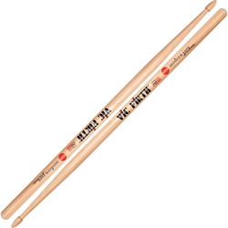 VIC FIRTH MJC2 MODERN JAZZ Collection - 2 барабанные палочки, орех, деревянный наконечник - фото 79070