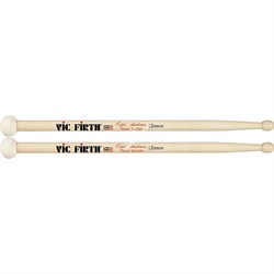 VIC FIRTH MTT Corpsmaster® Multi-Tenor mallet -- x-hard, tapered hickory shaft маршевые барабанные палочки - фото 79921