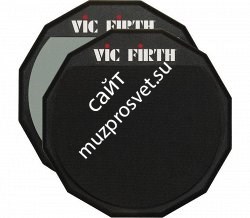 VIC FIRTH PAD6D Double sided, 6” тренировочный пэд - фото 80014