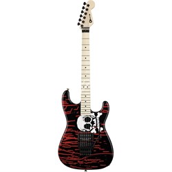 Charvel Warren DeMartini Signature San Dimas®, Maple Fingerboard, Skulls Электрогитара именная Warren DeMartini, аэрография - фото 80045