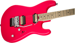 Charvel Pro-Mod San Dimas Style 1 HH FR, Maple Fingerboard, Neon Pink Электрогитара Charvel, серия San Dimas, цвет ярко-розовый - фото 80169