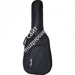 FENDER Urban 3/4 Scale Acoustic Gig Bag, Black Чехол для гитары 3/4 - фото 80374