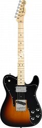 FENDER CLASSIC ‘72 TELE CUSTOM MN 3-COLOR SUNBURST электрогитара с чехлом, цвет трёхцветный санбёрст - фото 81241