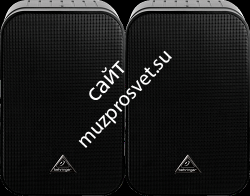 BEHRINGER 1C-BK пара компактных пассивных 2-полосных громкоговорителей, динамик 5.5'' + твиттер 0.5'', цвет: черный. - фото 82184