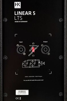 HK AUDIO L5 LTS 2-x полосная акустическая система (3 х 8' + 1'), 8 Ом, 1200 Вт, Max SPL peak 138 дБ - фото 82387