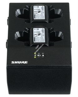 SHURE SBC200 Зарядное устройство (без блока питания) для двух передатчиков QLXD, ULXD или аккумуляторов SB900 - фото 82959