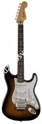FENDER DAVE MURRAY STRATOCASTER RW 2-Color Sunburst электрогитара, цвет санберст - фото 84540