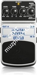 BEHRINGER DIGITAL REVERB DR600 гитарная педаль цифрового стерео эффекта Reverb - фото 85440