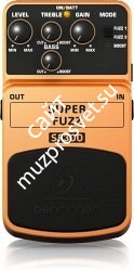 BEHRINGER SUPER FUZZ SF300 гитарная педаль эффекта Fuzz (3 режима) - фото 85441
