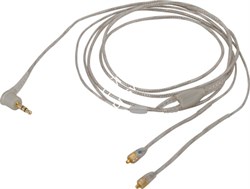 SHURE EAC64CLS отсоединяемый кабель для наушников SE846, прозрачный, посеребренные MMCX коннекторы - фото 85629