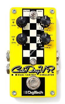 DIGITECH CabDryVR гитарная педаль, симулятор гитарного кабинета - фото 86073