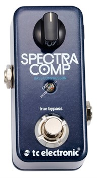 TC Electronic SpectraComp Bass Compressor напольная гитарная педаль эффекта компрессор для бас-гитары - фото 86228