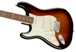 FENDER AM PRO STRAT LH RW 3TS электрогитара American Pro Stratocaster, леворукая, 3 цветный санберст, палисандровая накладка - фото 86443