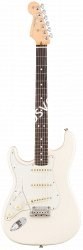 FENDER AM PRO STRAT LH RW OWT электрогитара American Pro Stratocaster, леворукая, цвет олимпик уайт, палисандровая накладка - фото 86448