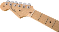 FENDER AM PRO STRAT LH MN OWT электрогитара American Pro Stratocaster, леворукая, цвет олимпик уайт, кленовая накладка гриф - фото 86477