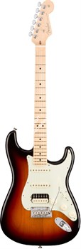 FENDER AM PRO STRAT HSS SHAW MN 3TS электрогитара American Pro Stratocaster, HSS, 3 цветный санберст, кленовая накладка грифа - фото 86515