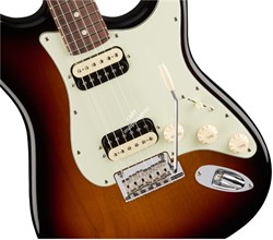 FENDER AM PRO STRAT HH SHAW RW 3TS электрогитара American Pro Stratocaster, HH, 3 цветный санберст, палисандровая накладка грифа - фото 86546