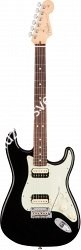 FENDER AM PRO STRAT HH SHAW RW BK электрогитара American Pro Stratocaster, HH, цвет черный, палисандровая накладка грифа - фото 86556